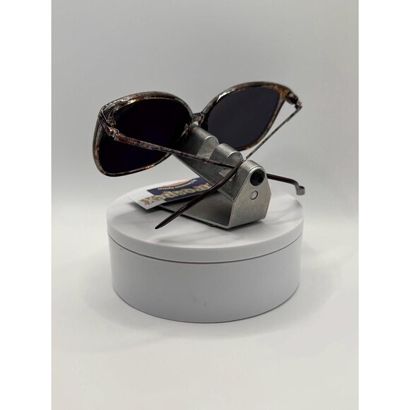 True Vintage Sunglasses | NOS | Women\'s Squared Plastic Style Brown Speckle #843 main image 7